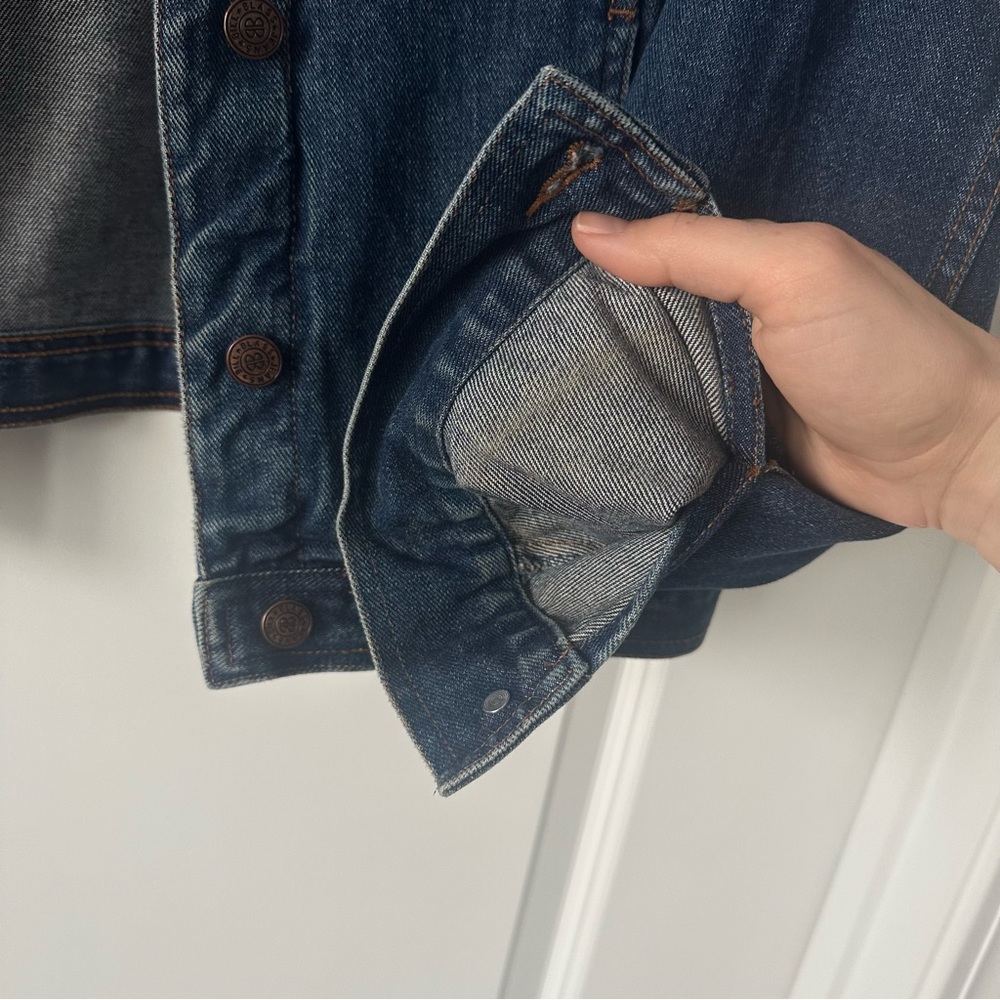 Vintage Bill Blass Dark Denim Jacket - Picture 3 of 5